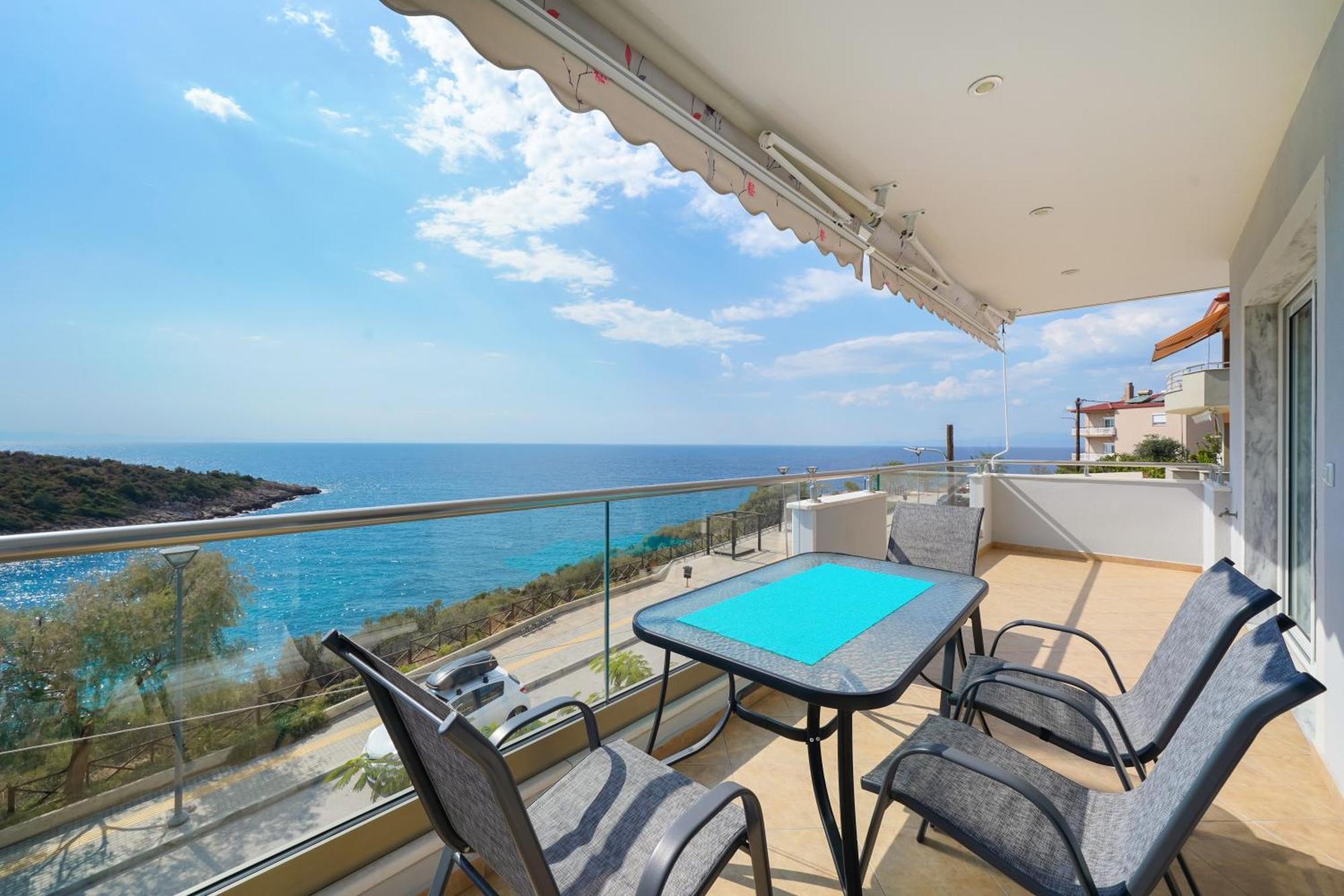 Ferienwohnung Tarsa'S House By The Sea Skála Marión Exterior foto