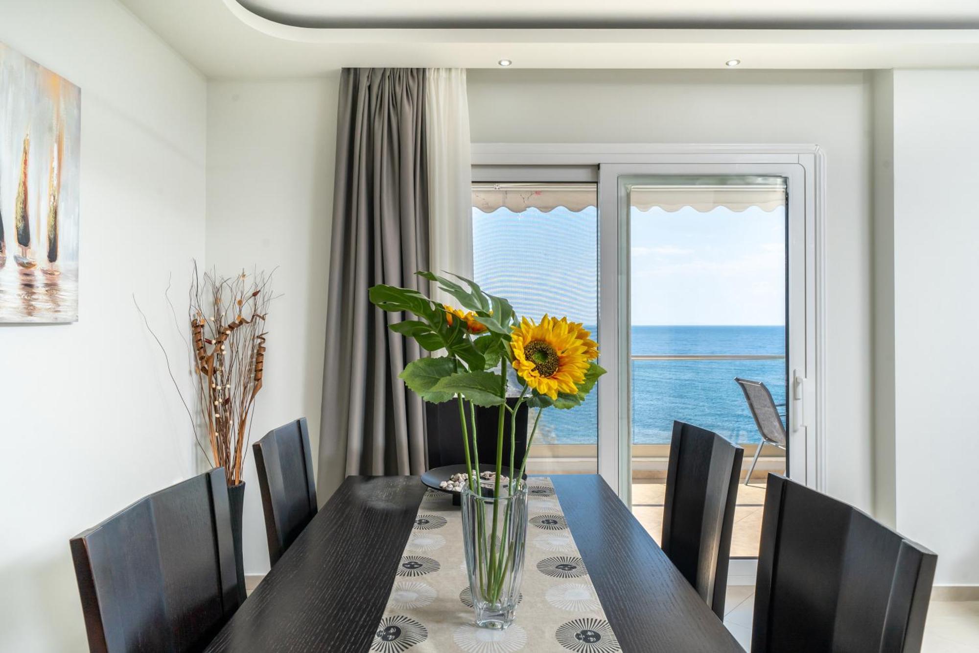 Ferienwohnung Tarsa'S House By The Sea Skála Marión Exterior foto