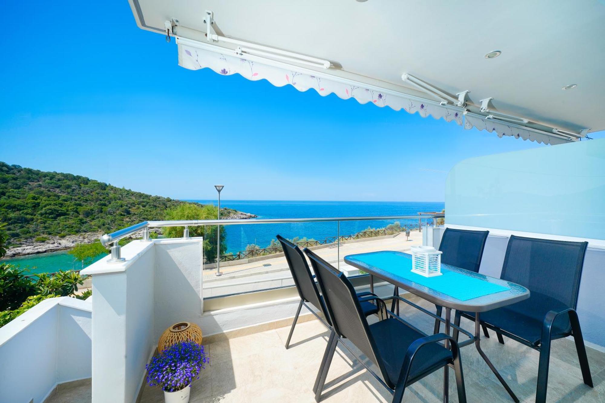 Ferienwohnung Tarsa'S House By The Sea Skála Marión Exterior foto